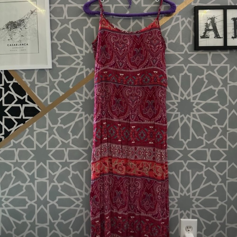 Boho Colorful Maxi Dress